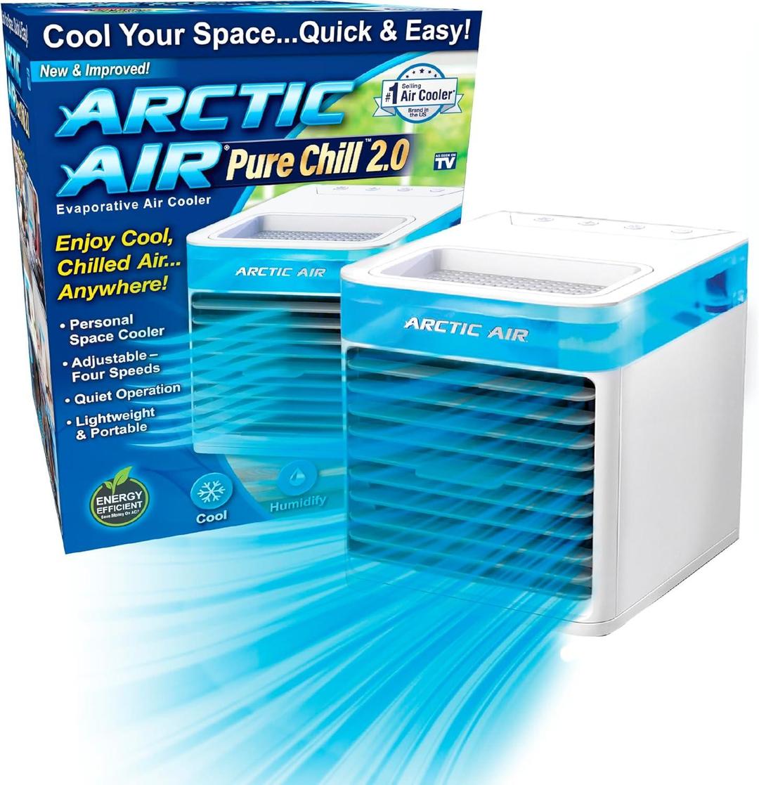 : Mini Air Cooler Black ABS 3cm Compact Lightweight.